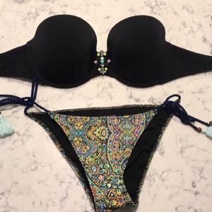 Victoria secret strapless bikini